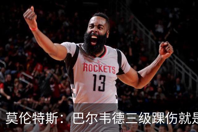 莫伦特斯：巴尔韦德三级踝伤就是韧带全断